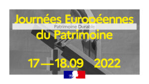 Journees Patrimoine Septembre 2022