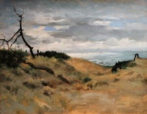 Tableau de Alfred Smith Océan à Soulac